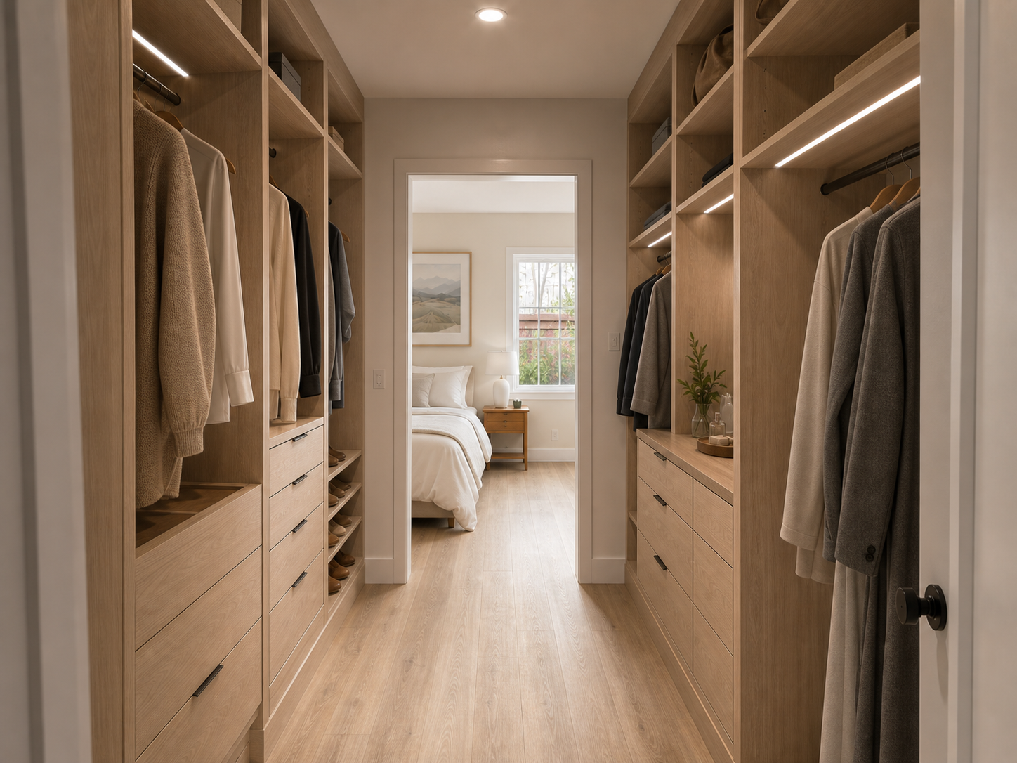 Concept rendering of the proposed walk-in primary closet